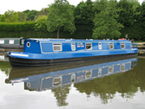 The Evie Alicia canal boat operating out of Hilperton