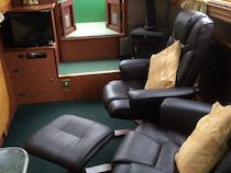 The Maria canal boat operating out of Stone