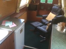 The Maria canal boat operating out of Stone