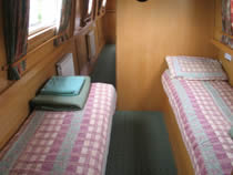 The White Fronted Goose canal boat operating out of Hilperton