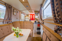 The Sand Partridge canal boat operating out of Hilperton