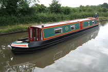 The Ringed Plover canal boat operating out of Hilperton