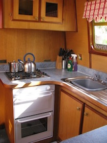 The Atholl Brose canal boat operating out of Falkirk