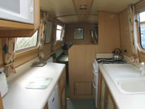 The Chimney Swift canal boat operating out of Gailey