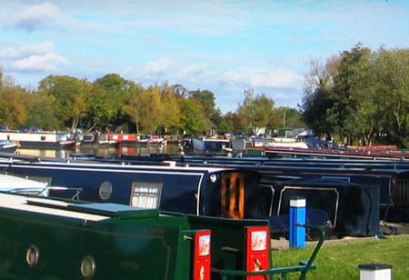Gayton Marina in Northamptonshire
