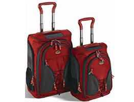 Soft luggage, ideal for a canal boat holiday