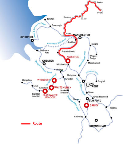 Bingley and return from Anderton